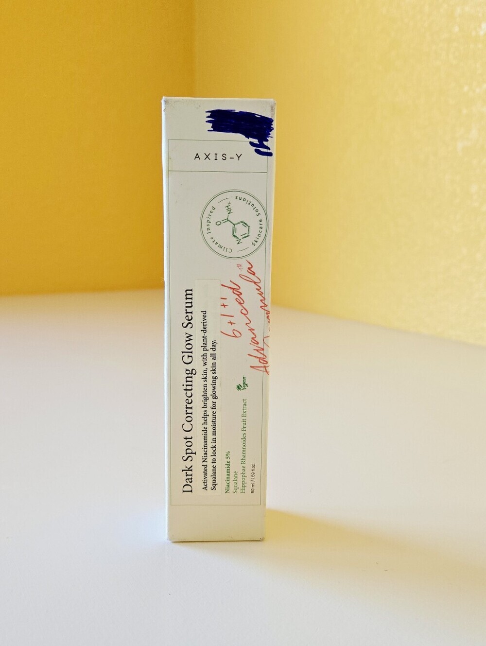 AXIS-Y Dark Spot Correcting Glow Serum w/ 5% Niacinamide 1.69oz 50mL EXP: 2/28